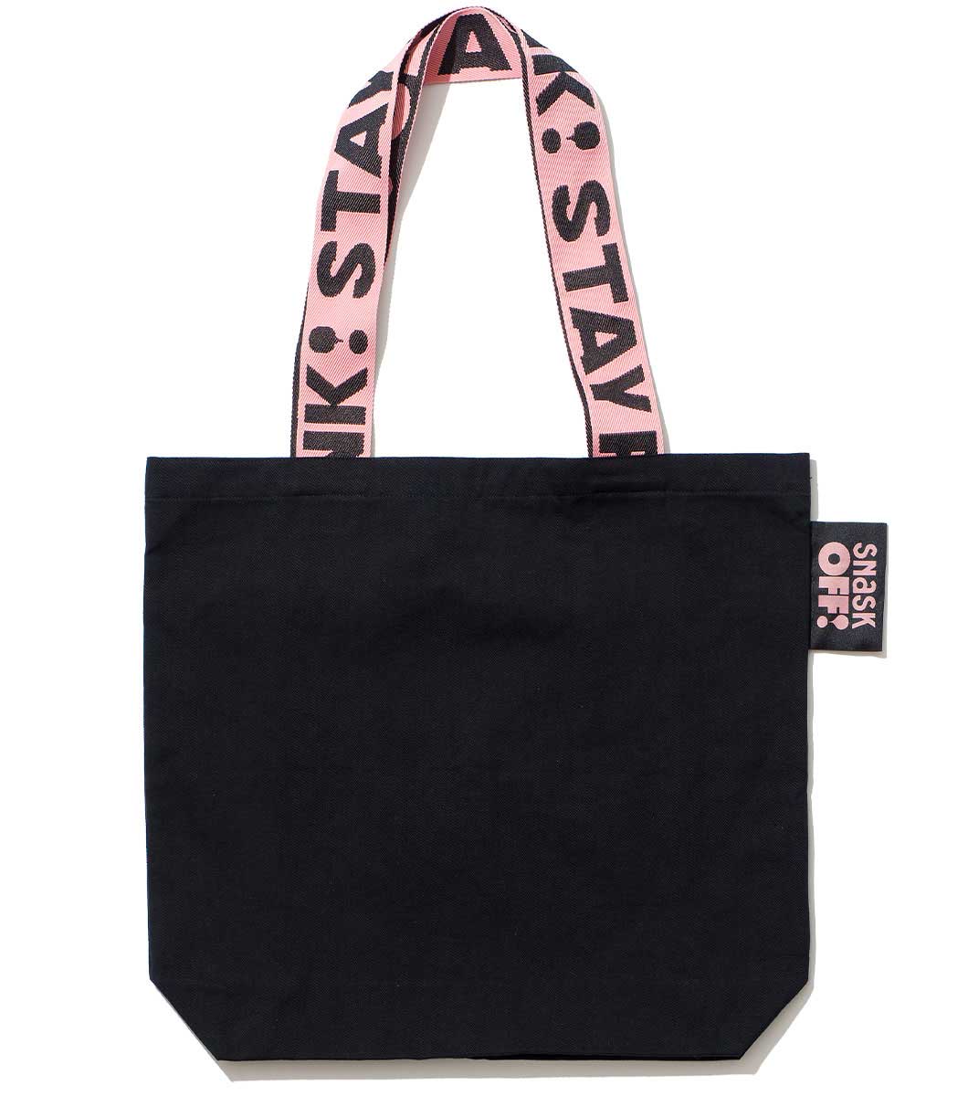Image of Stay Pink Strap Bag Black